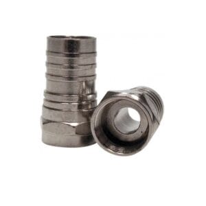 Conector RG59 Crimpar 10 Peças Conectech