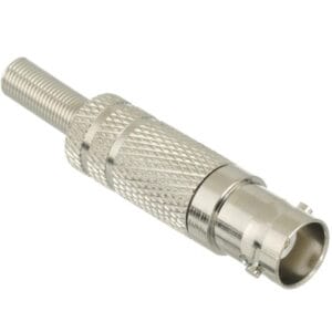 Conector Femea BNC Com Mola (Solda)